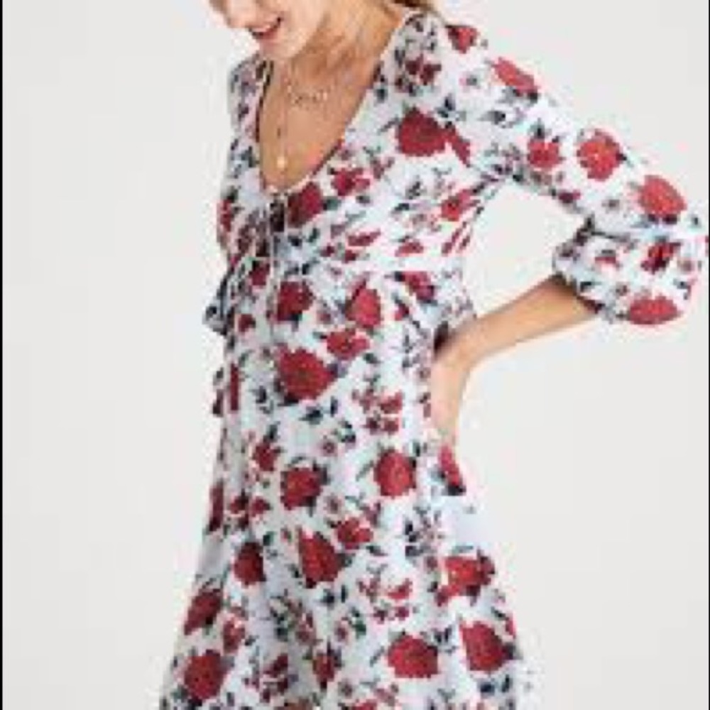 AE Floral babydoll mini dress